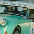 Tapani Valo ja Pekka Paarala Austin Healey Sprite