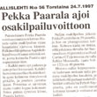Lehtileike Kunnallislehti 1997